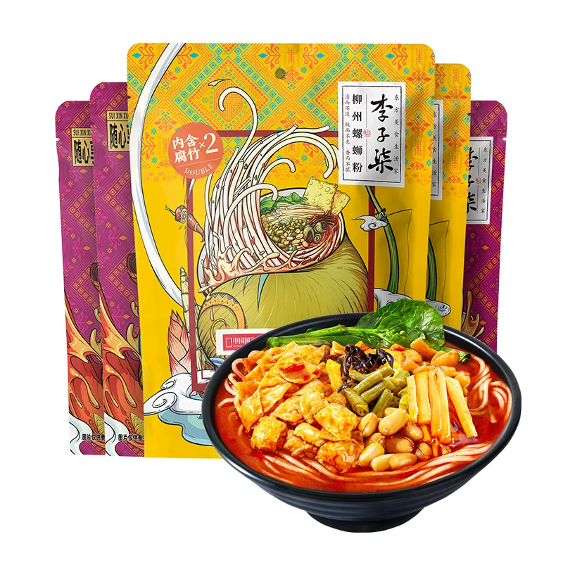 限时加赠！李子柒螺蛳粉加赠品到手6袋