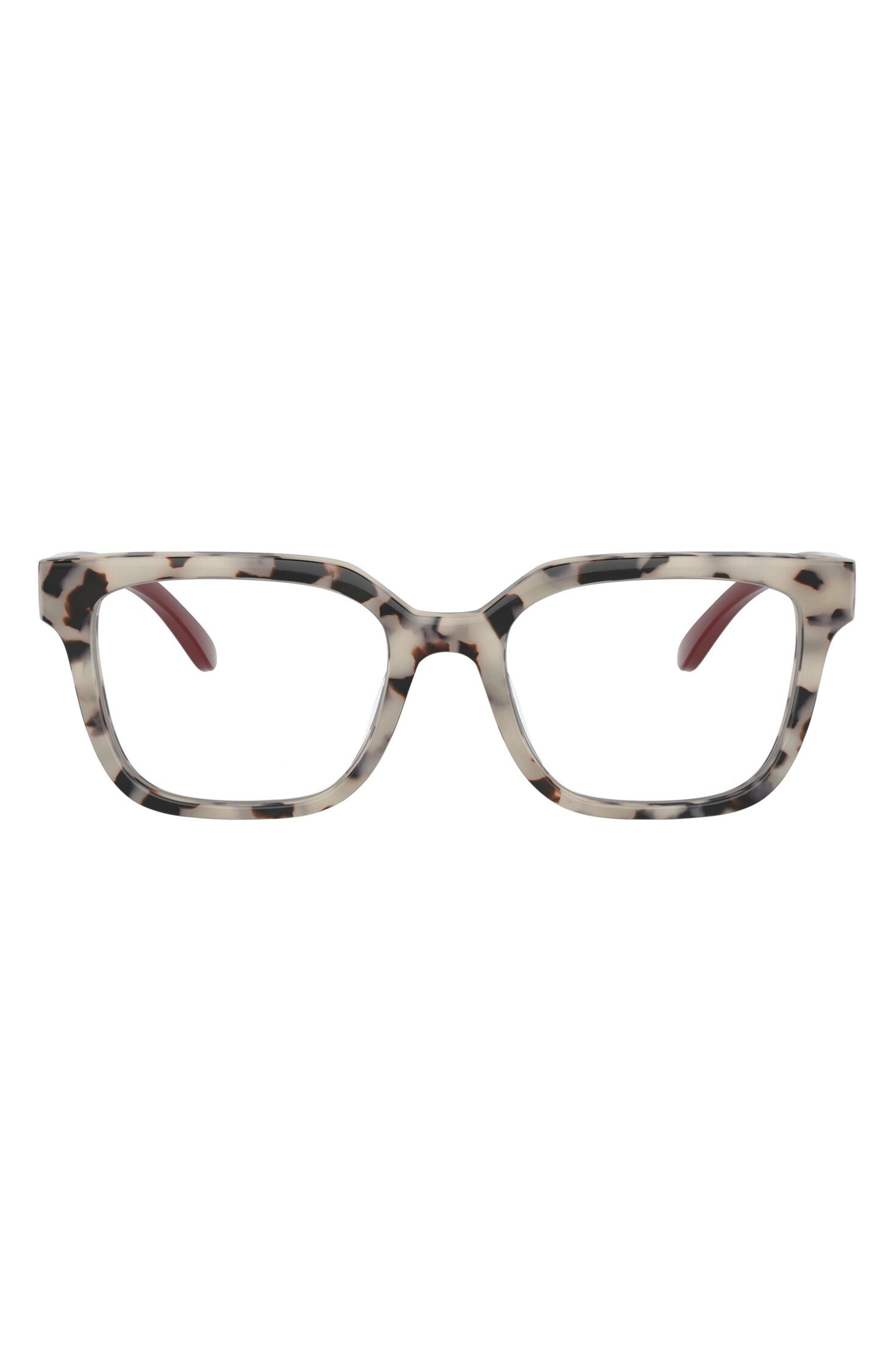 Tory Burch 53mm Square Optical Glasses