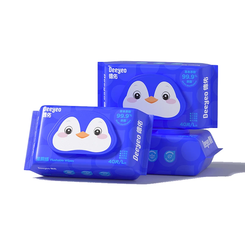 德佑湿厕纸家庭实惠装男女士