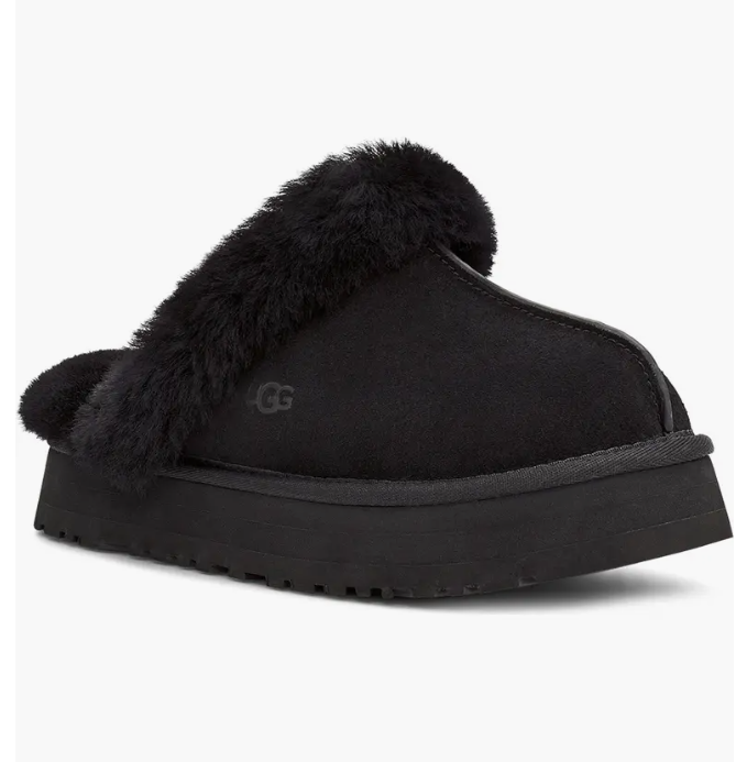 UGG 浅紫毛绒Disquette半拖 67折特惠