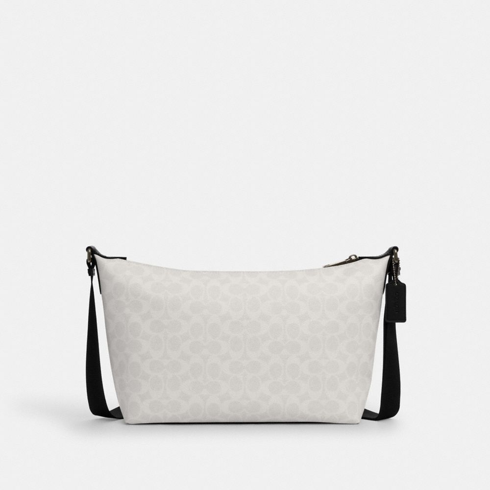 coach finn crossbody bag in signature canvas CAJ91-QBMQV