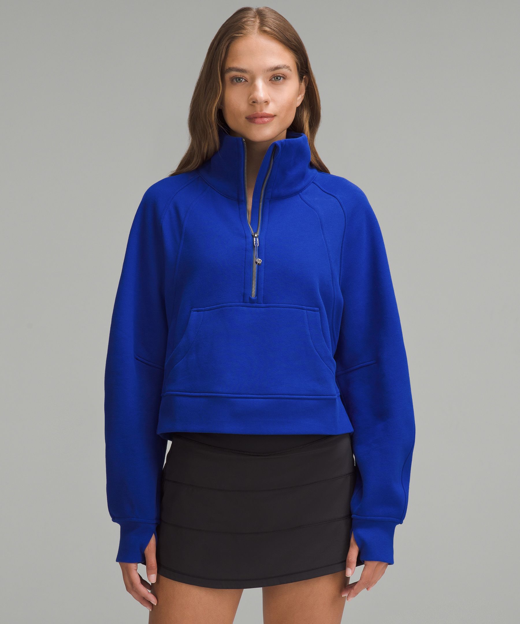 Lululemon Scuba Oversized Funnel-Neck Half Zip