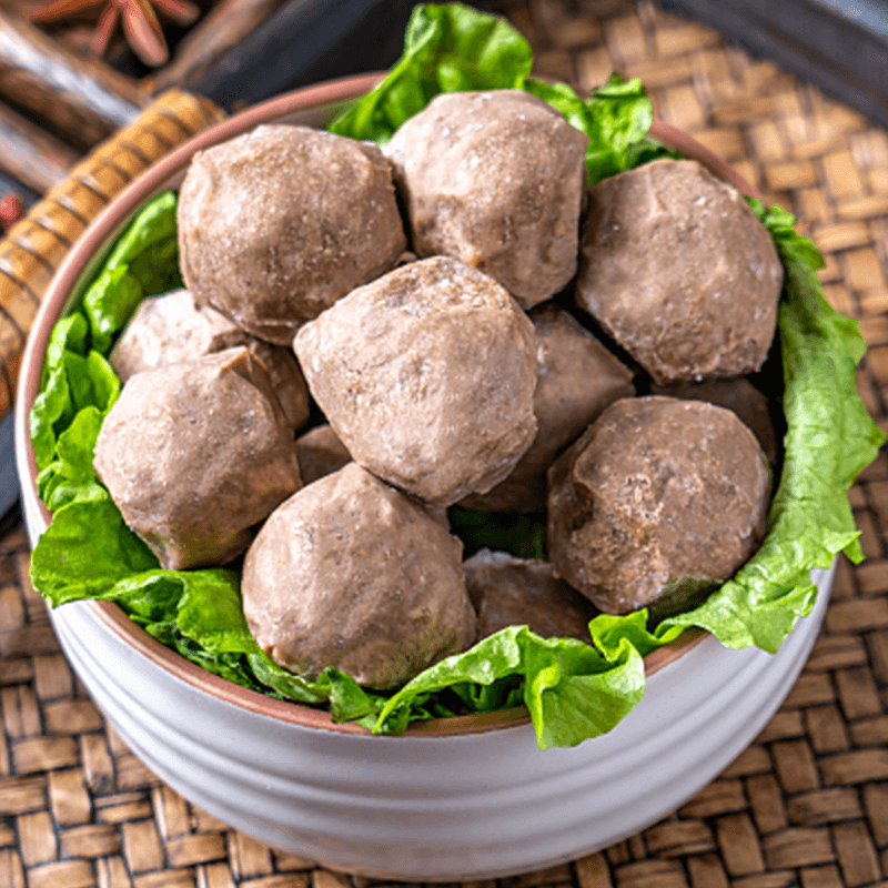 潮亿 正宗手打牛肉丸牛筋丸火锅丸子速冻菜