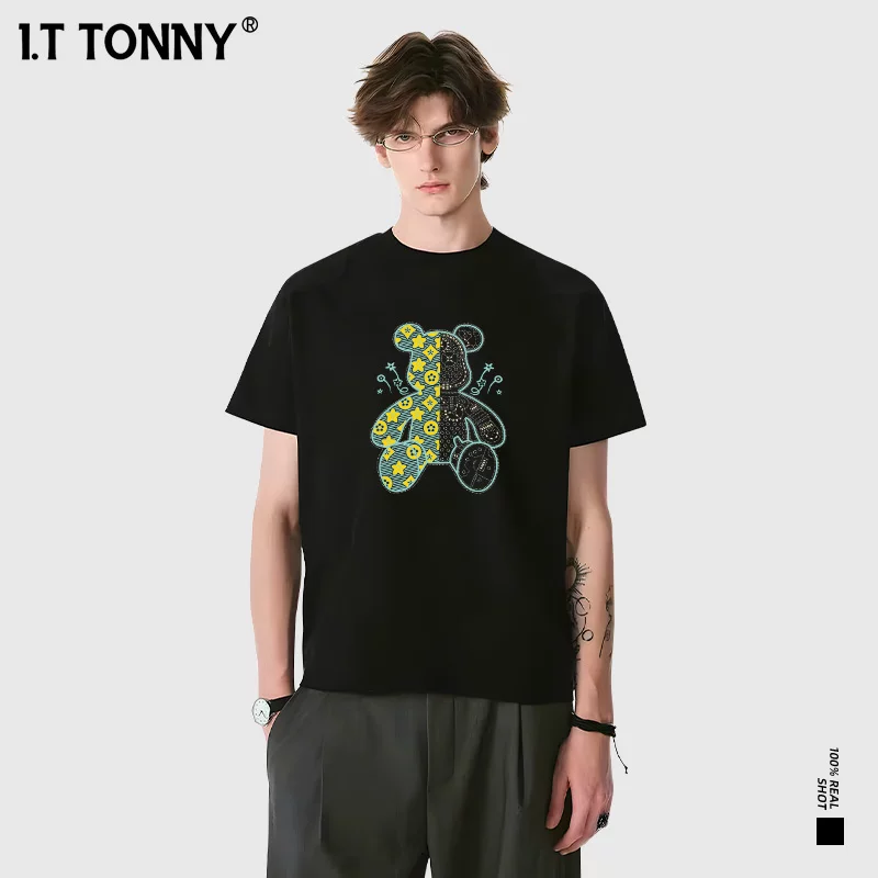 IT潮牌情侣款短袖4件！