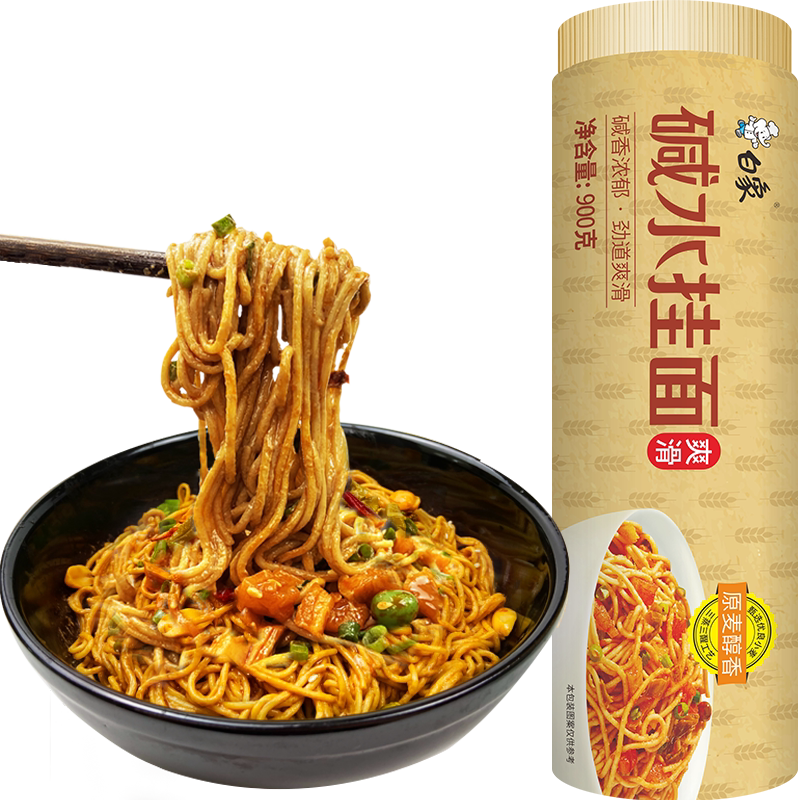 白象碱水面挂面500g