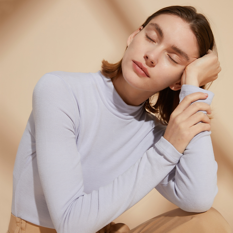 蕉下秋冬新款摇粒绒内搭打底衫