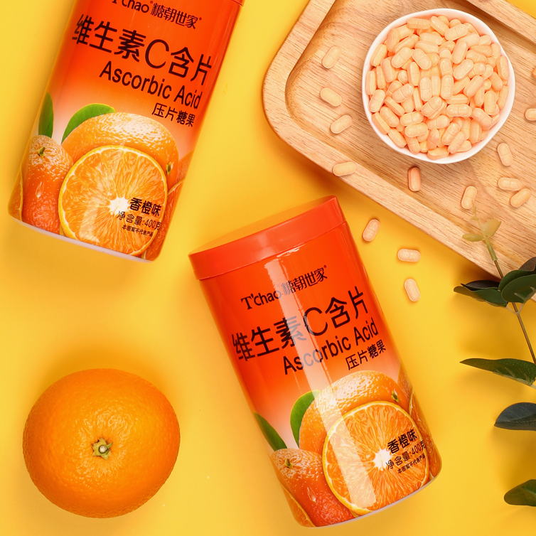 【糖朝世家】维生素C含片1000粒