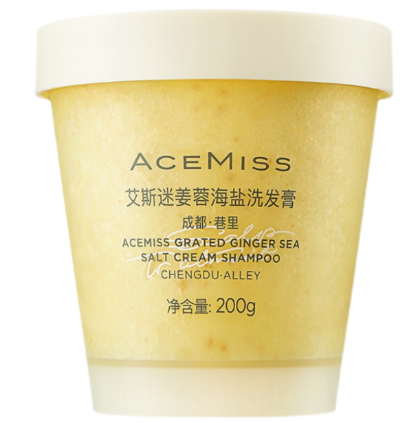 19元包邮！AceMiss 进口海盐控油洗头膏200g