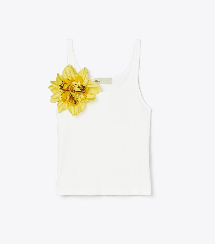 tory burch Ribbed Tank Top