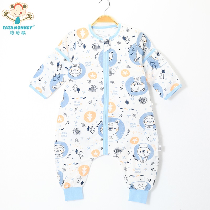 宝宝睡袋夏季薄款纯棉睡袋四季通用