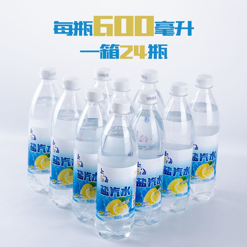 气泡森林风味盐汽水柠檬味 600m24瓶