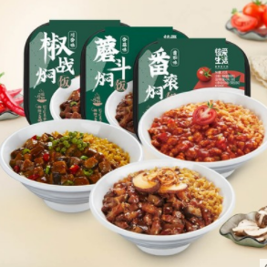 15.9元包邮！植爱生活 自热焖饭 202g*3