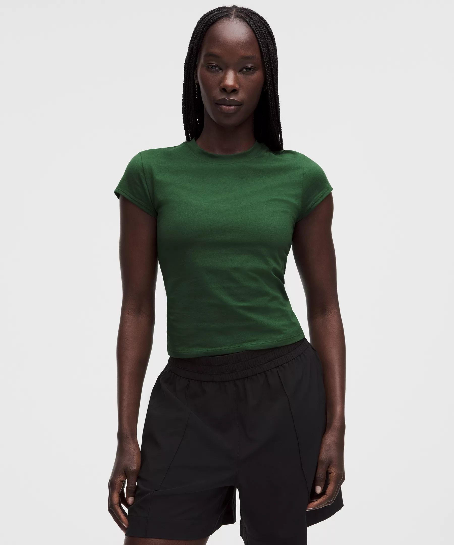 Lululemon Organic Cotton Baby 女士T恤 Ivy Grove XL