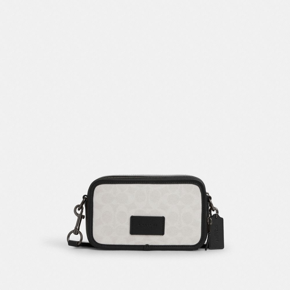 coach wyatt crossbody bag in signature canvas CW365-QBMQV