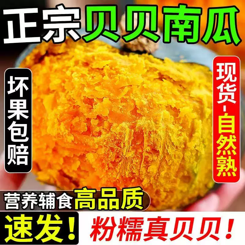 贝贝南瓜250g×4.5斤