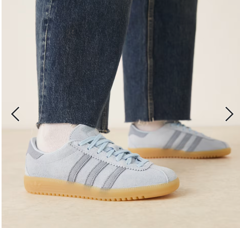 Adidas Bermuda运动鞋44折起 浅蓝/粉色多色可选