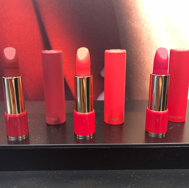 lancome 兰蔻 matte lips 唇膏新色