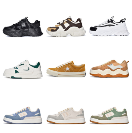 29元包邮起！Mistery潮牌网红厚底休闲运动帆布鞋老爹鞋