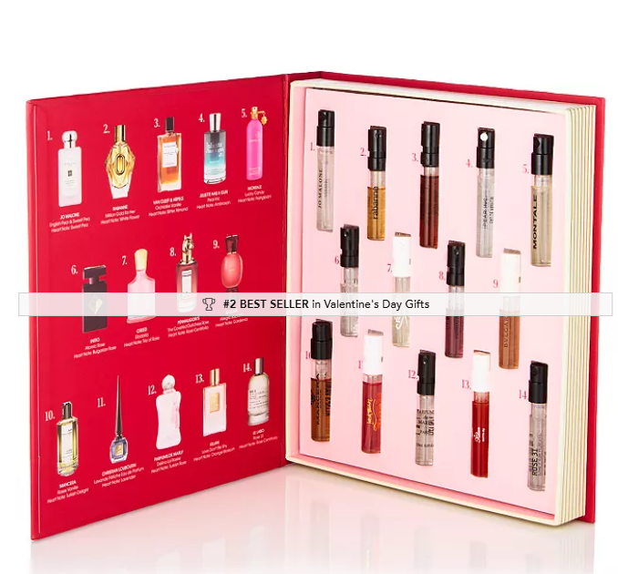 Bloomingdale’s香水礼盒情人节特惠