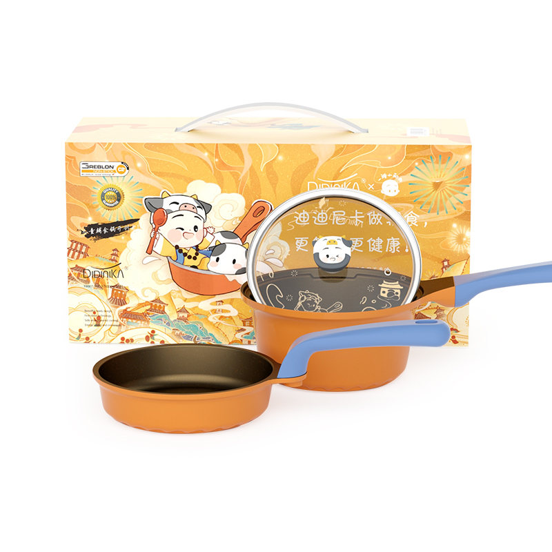 【买返40猫卡】迪迪尼卡熊帅帅宝宝辅食锅