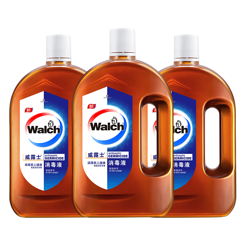 【威露士】高效杀菌消毒液1.2L*3瓶