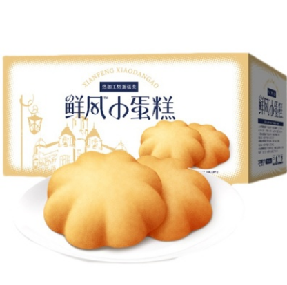 14.9元包邮！达利园 鲜风小蛋糕1kg