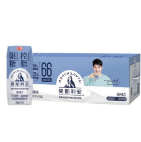 79.9元包邮！光明莫斯利安原味限糖控脂 酸奶牛奶200g*24盒（返30实惠金）
