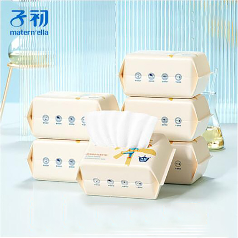 【子|初大牌】米胚芽婴儿绵柔巾80抽*6