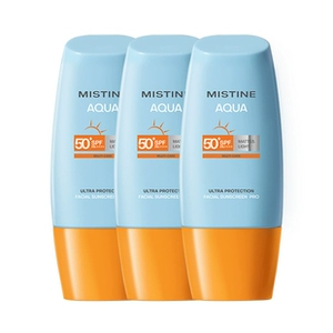 【冠军防晒】泰版Mistine小黄帽防晒霜SPF50+防紫外线女40ml*3