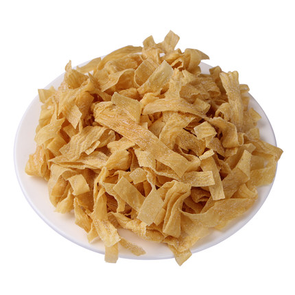 【农家自制人造素肉油豆皮】2斤装加盐豆皮