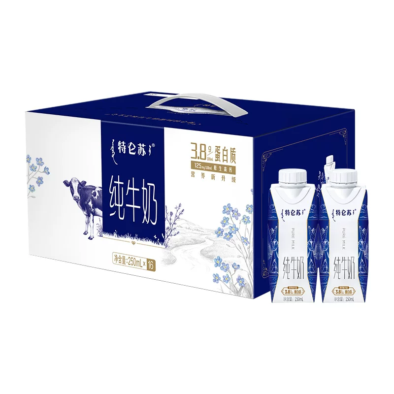 特仑苏全脂纯牛奶250ml×16包