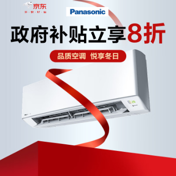 京东 松下品牌特卖 政府补贴享8折