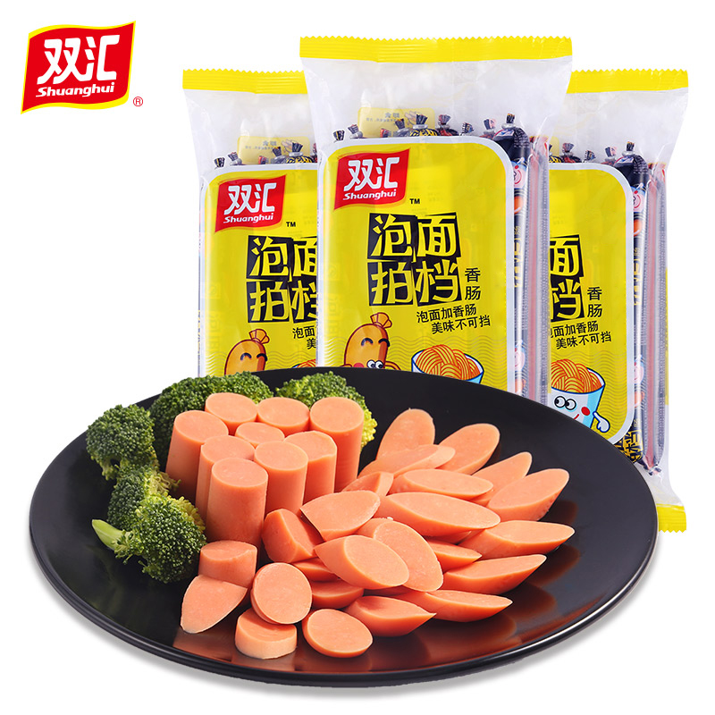 【双汇旗舰店】泡面拍档搭档火腿肠245g
