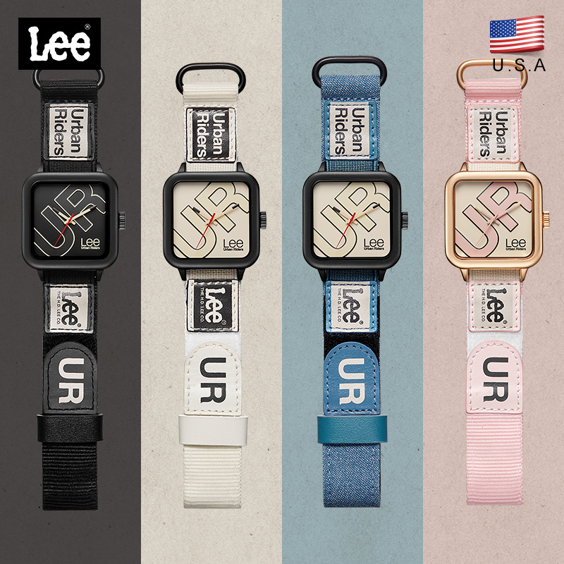 Lee男士欧美商务潮流石英表