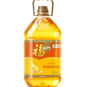 【好价】67.9元包邮！福临门 花生原香 食用植物调和油 5L
