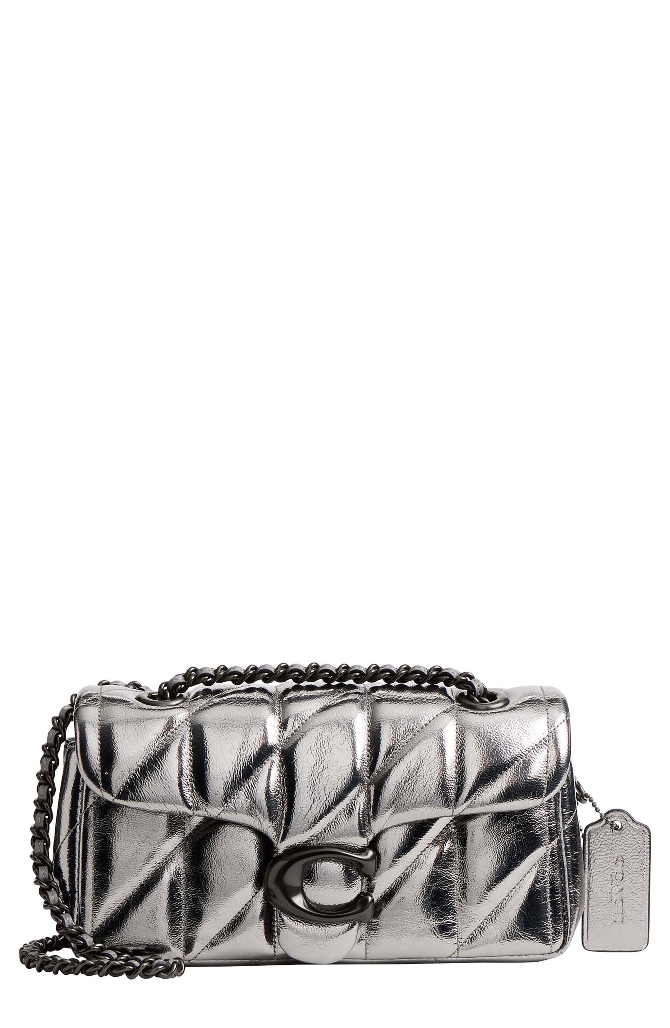 COACH Tabby Quilted Metallic 蔻驰单肩包