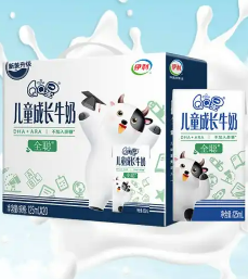 59.63元！伊利QQ星儿童成长牛奶全聪型125ml*20盒*2件