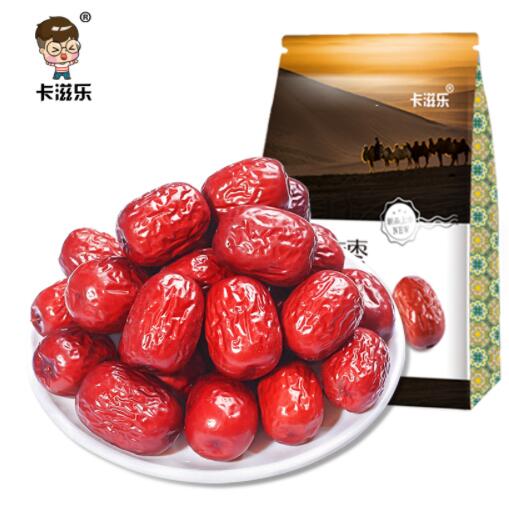 6.9元包邮！卡滋乐 新疆红枣500g