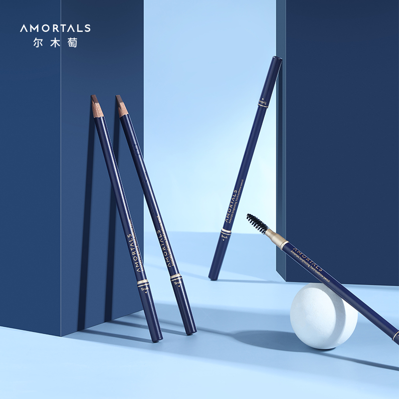 尔木萄砍刀眉笔防水持久不易晕