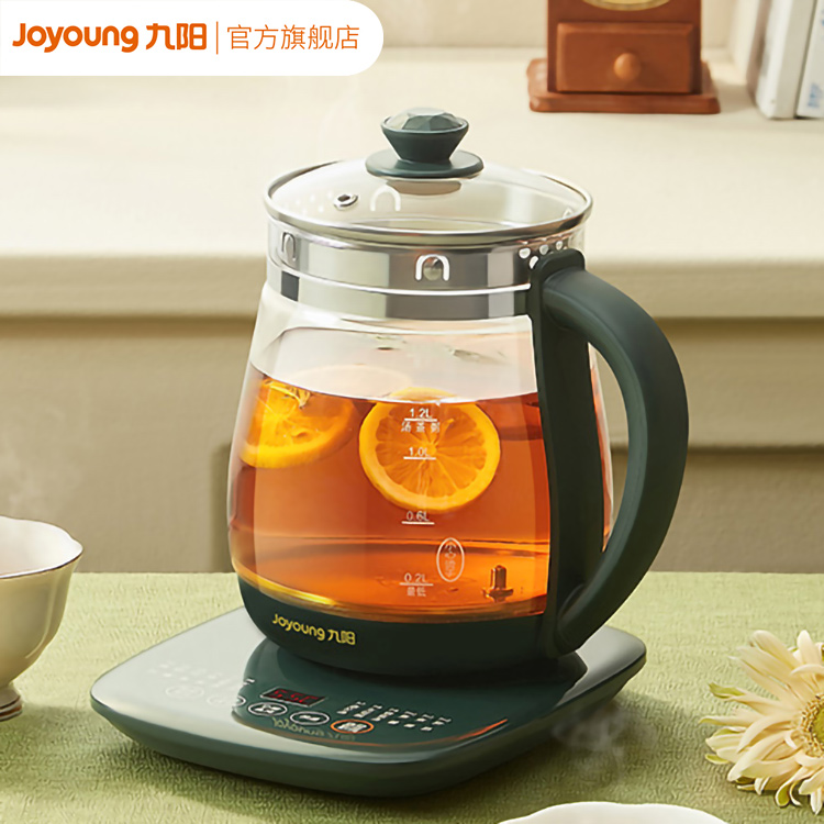 九阳养生壶多功能加厚玻璃煮茶壶烧水壶