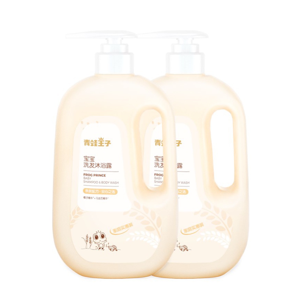 猫超已验货！青蛙王子儿童洗发沐浴露2.2L