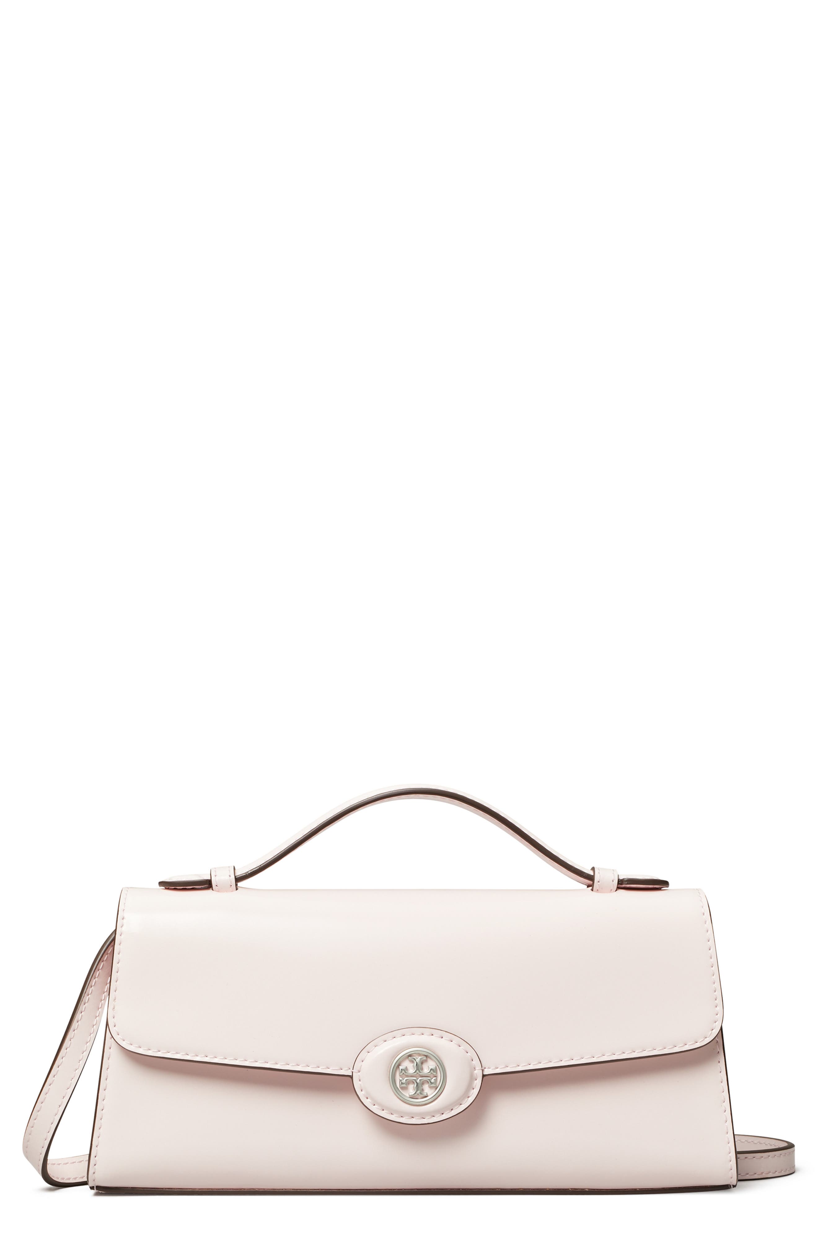 Tory Burch Robinson Spazzolato Leather Convertible Shoulder Bag