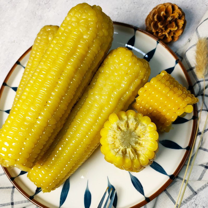 8根2400g！东北即食新鲜甜糯玉米棒
