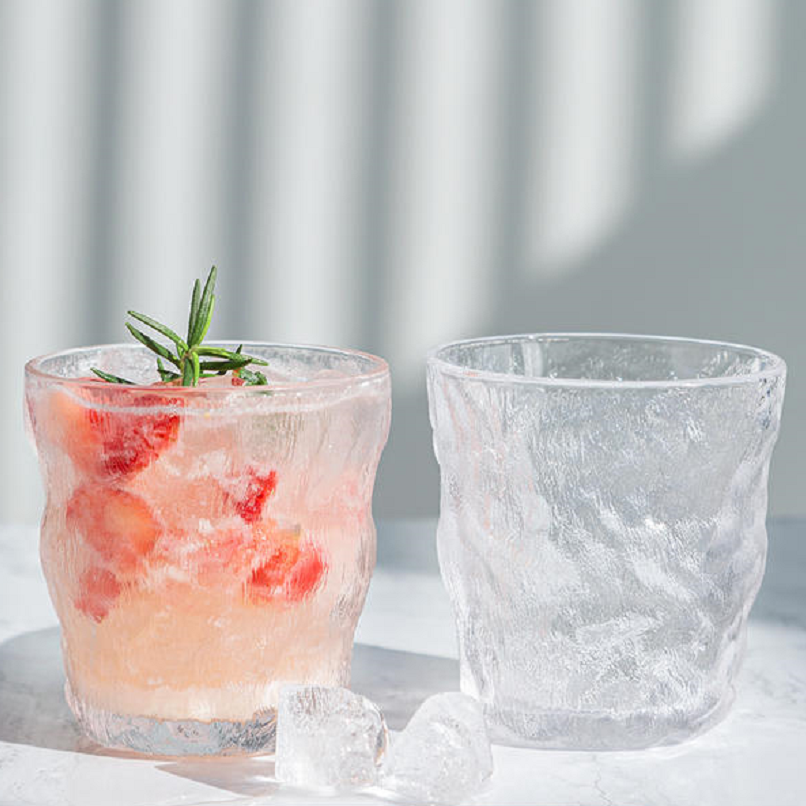 【黑盒+签到】日式冰川玻璃杯2只