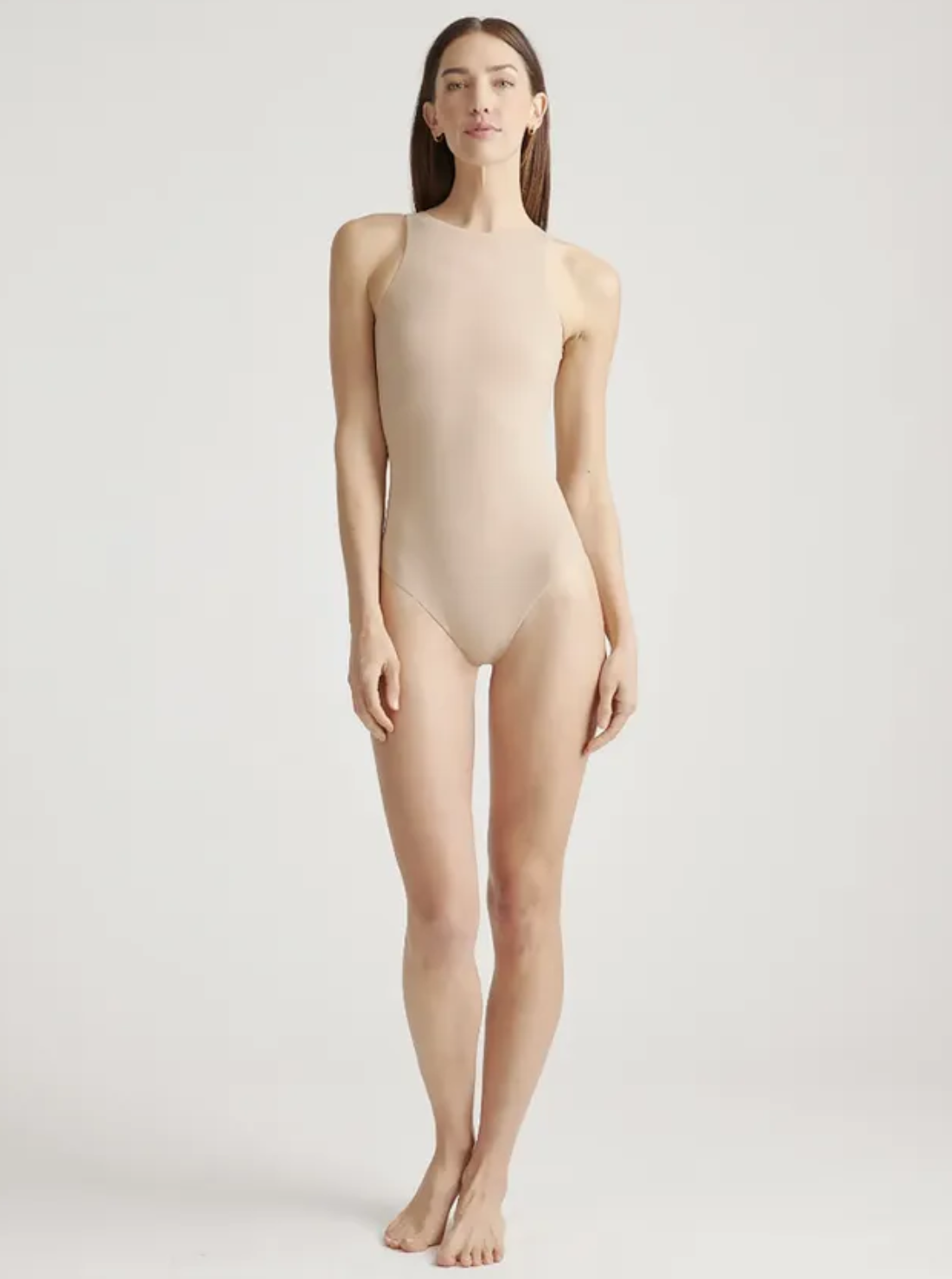 Quince Second Skin High Neck Bodysuit ($30)