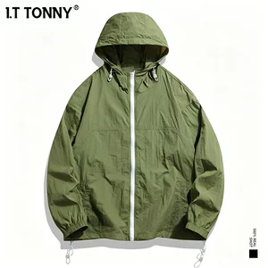 潮牌I.T TONNY潮流防晒服情侣款运动户外登山旅游轻薄防晒衣YF