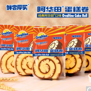 15.9元！阿华田 蛋糕卷 80g*5包（需拍2件包邮）