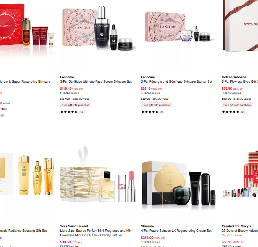 Macy's亲友特卖美妆大促：La Mer、兰蔻等品牌低至17折