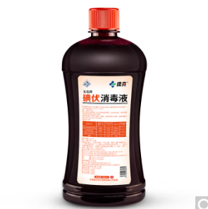 1.14元包邮！捷真碘伏消毒液500ml