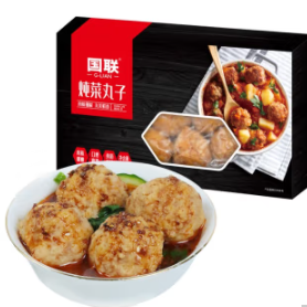 63元！国联 肉丸子 200g+地道肠黑椒味480g/8根+香酥鸡块1000g+飘香羊肉卷500g